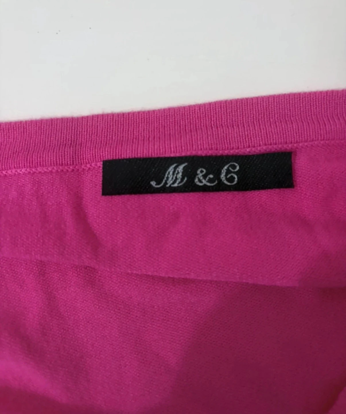 Chaleco Fucsia Ajustado de Malla Fina - M&C - Talla Única (S/M) – photo 6